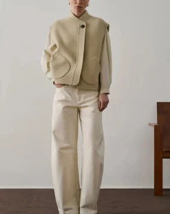 Adeline Wool Sleeveless Jacket