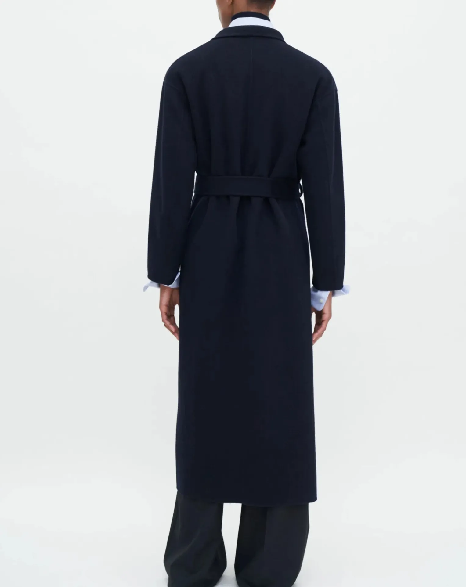 Alexa coat in wool and cashmere
