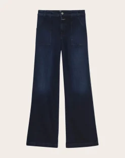 Aria flare jeans in cotton
