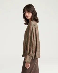 Arles Printed Silk Shirt