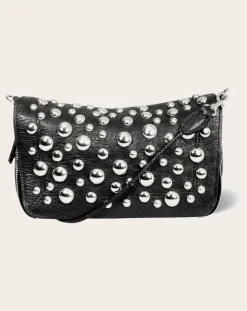 Bag Bobi S Chèvre Grainé Silver