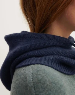 Cashmere cord balaclava