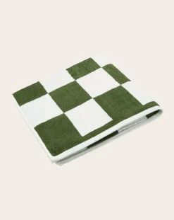 Check Bath Towel