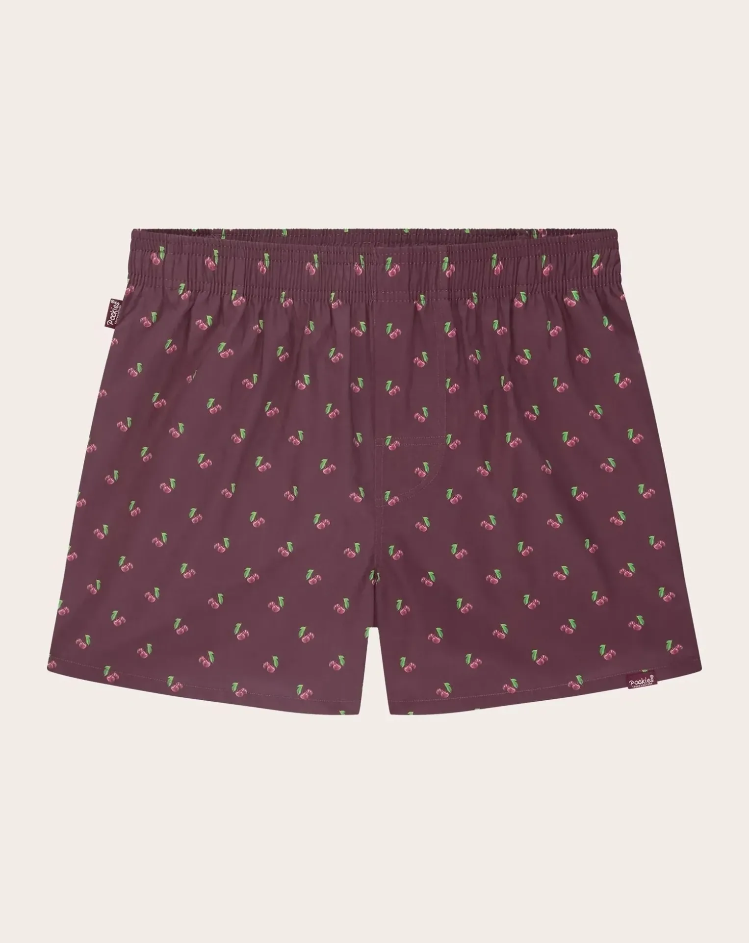 Cherry organic cotton boxer shorts