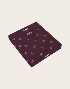 Cherry organic cotton boxer shorts