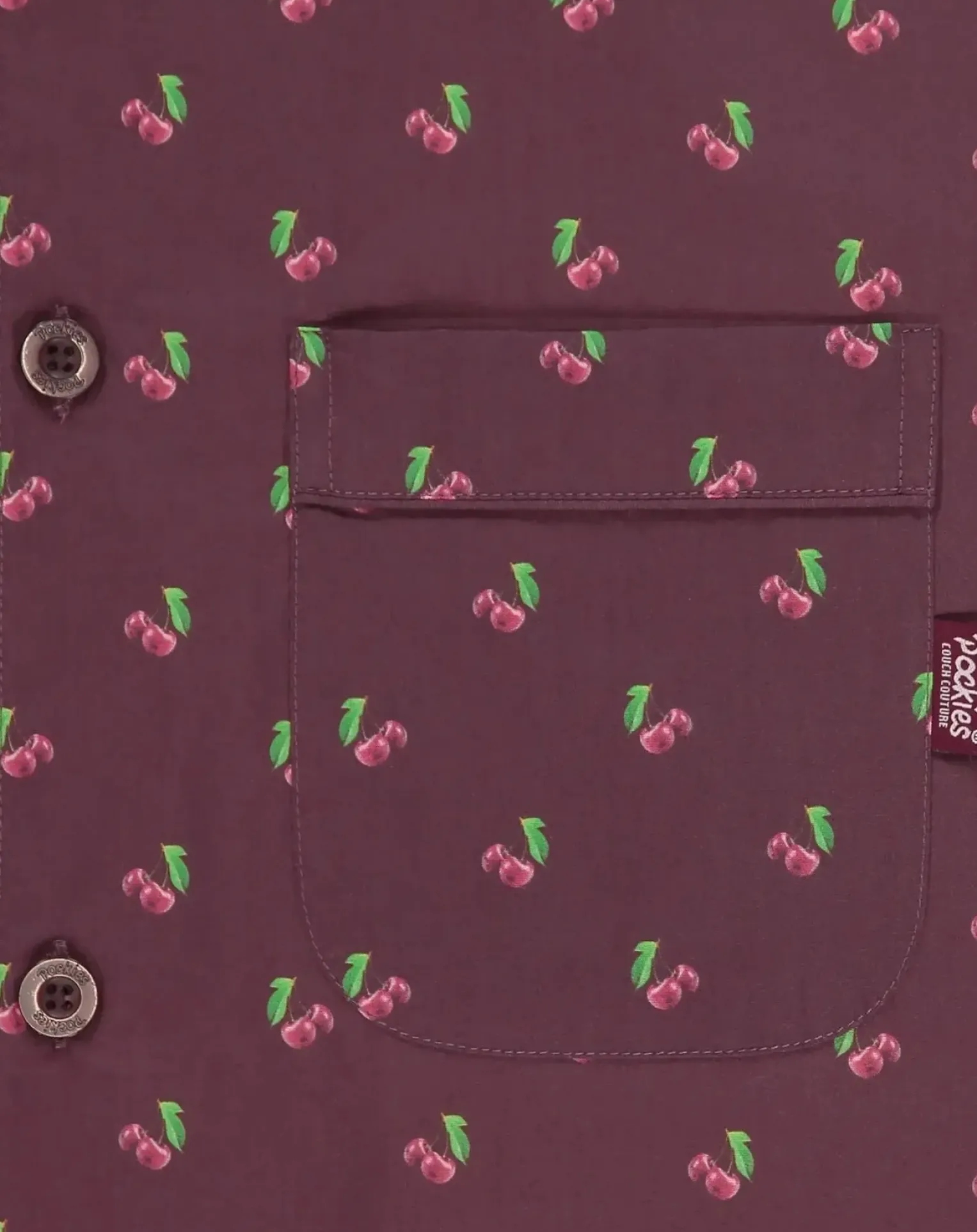 Cherry Organic Cotton Pyjama Shirt