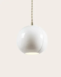 Cosmo porcelain hanging lamp, Anita Le Grelle