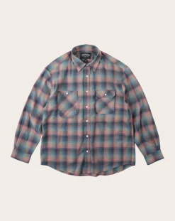 Cotton Flannel Check Work Shirt
