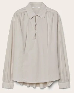 Cotton Poplin Blouse