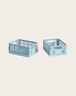 Crate collapsible crates - Set of 2