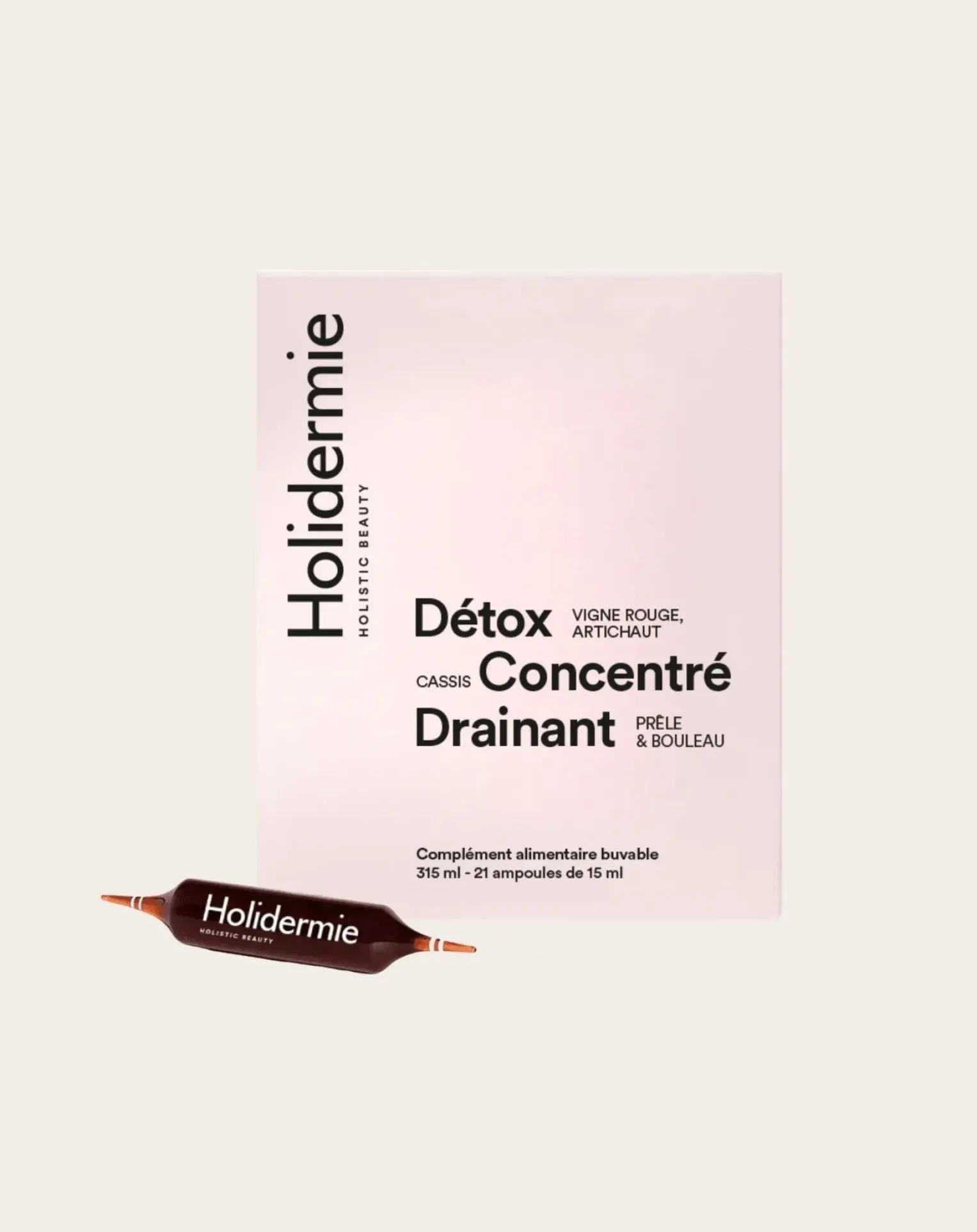 Detox draining concentrate - 21 phials