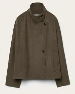 Felt Wool Coat