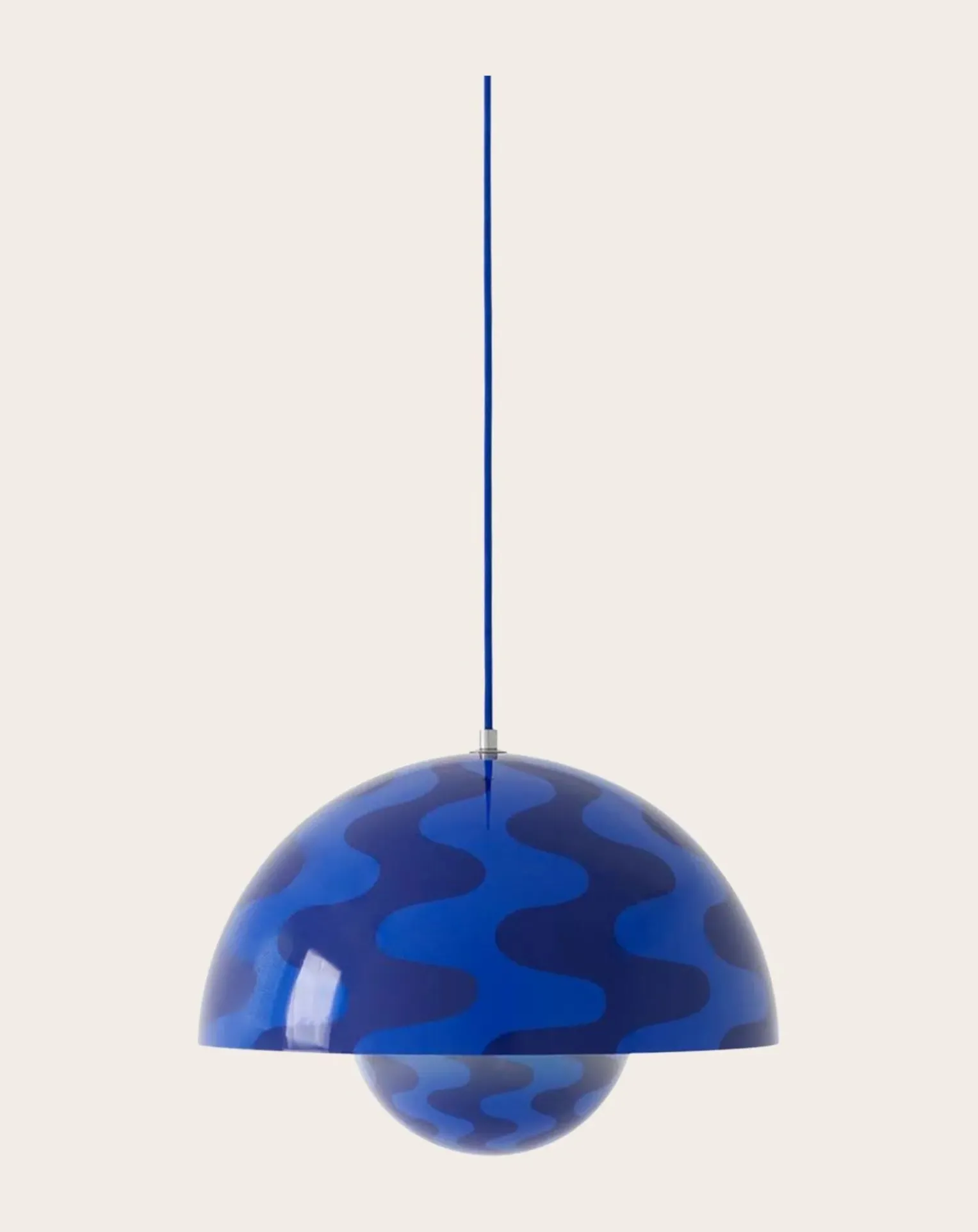 Flowerpot VP7 Pattern hanging lamp, Verner Panton