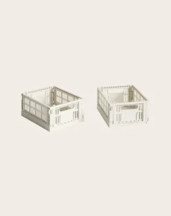 Foldable crates - Set of 2