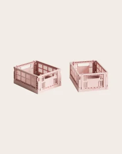 Foldable crates - Set of 2