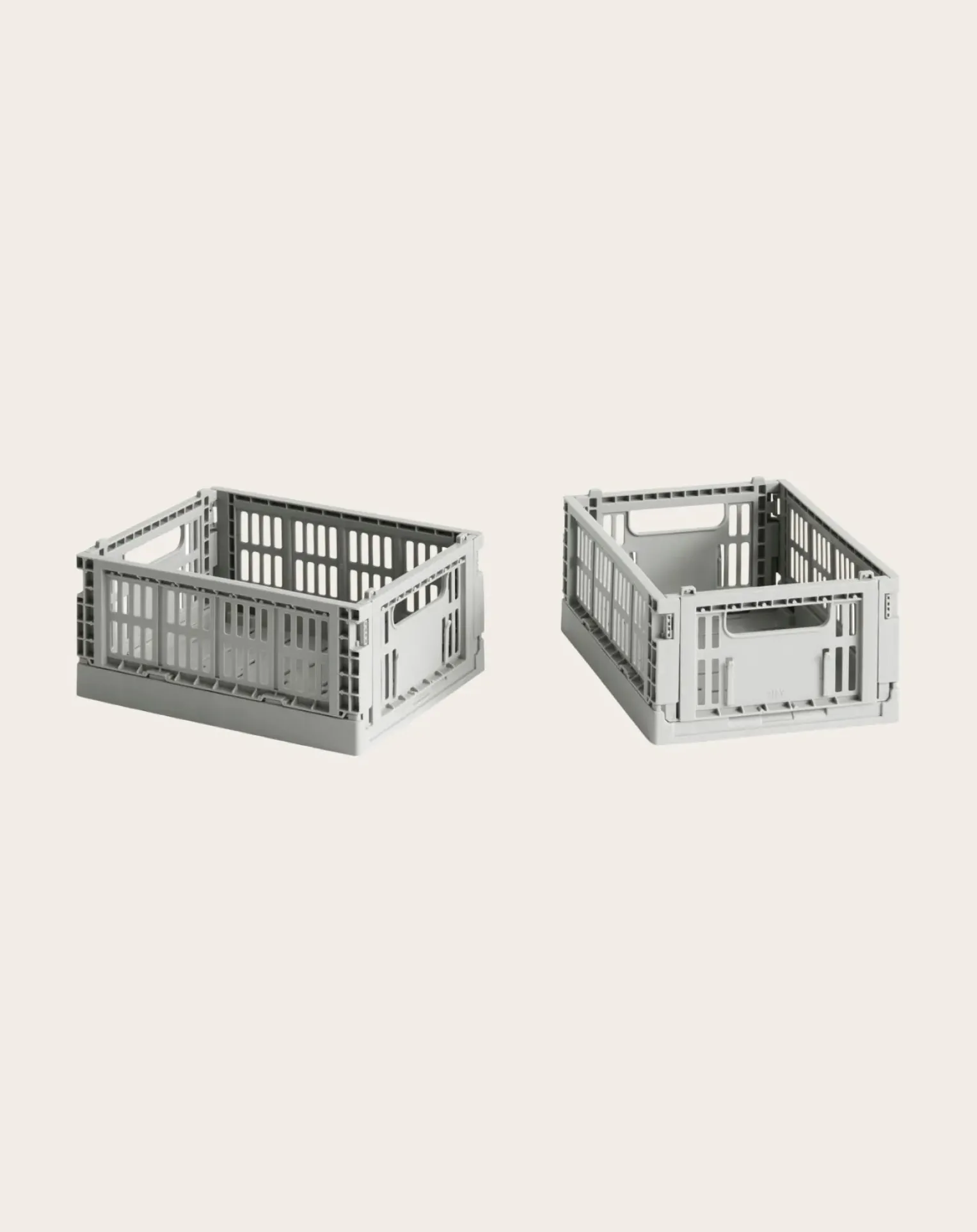 Foldable crates - Set of 2