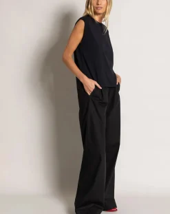 Freja organic cotton sleeveless T-shirt