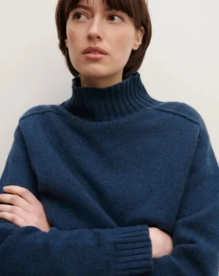 Hammer Neck Sweater Cashmere