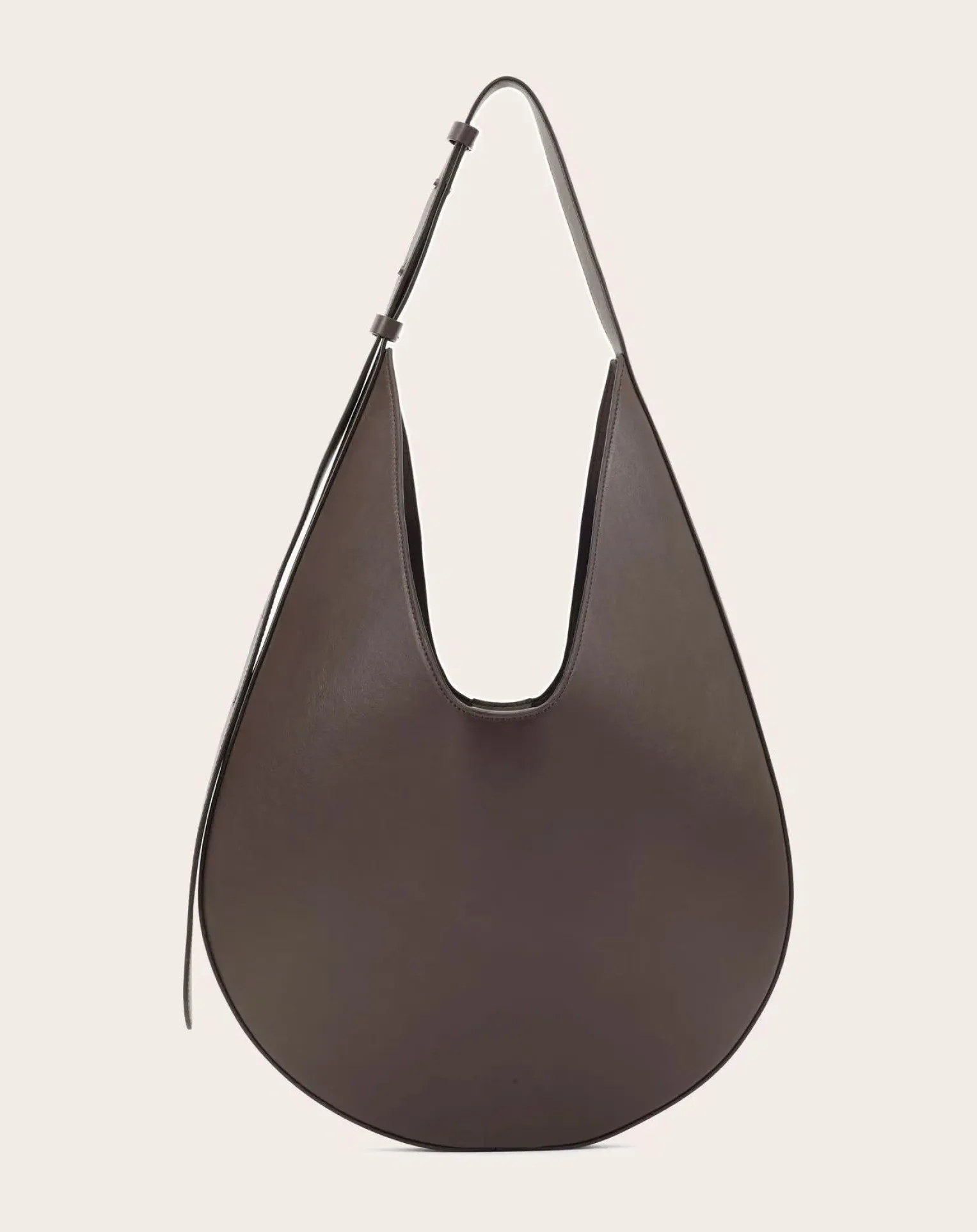 Hobo leather handbag