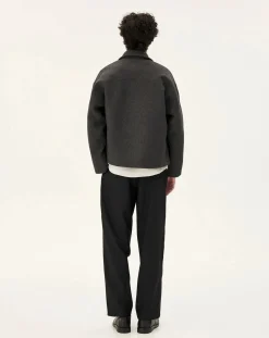 Holar Anthracite Wool Jacket
