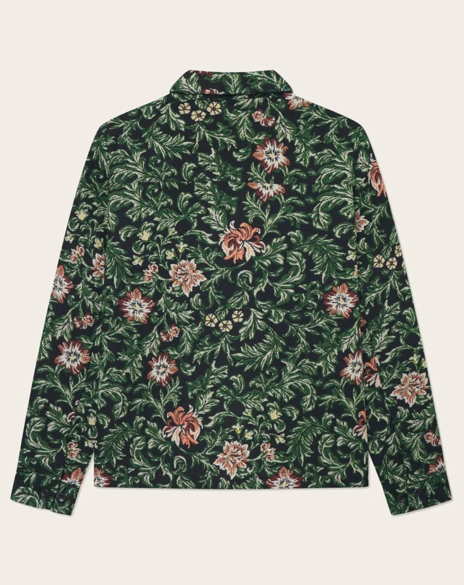 Jaiden Flower Jacquard Overshirt