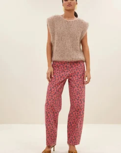 James Spencer Mohair Sleeveless Sweater