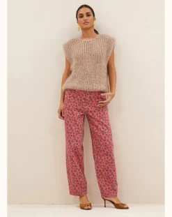 James Spencer Mohair Sleeveless Sweater