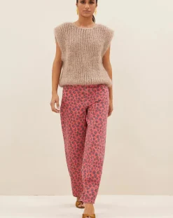 James Spencer Mohair Sleeveless Sweater