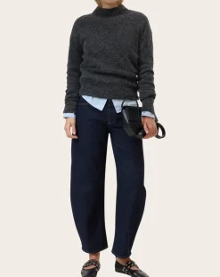 Jazzie cotton barrel jeans