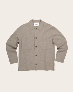 Jonas Merino wool overshirt