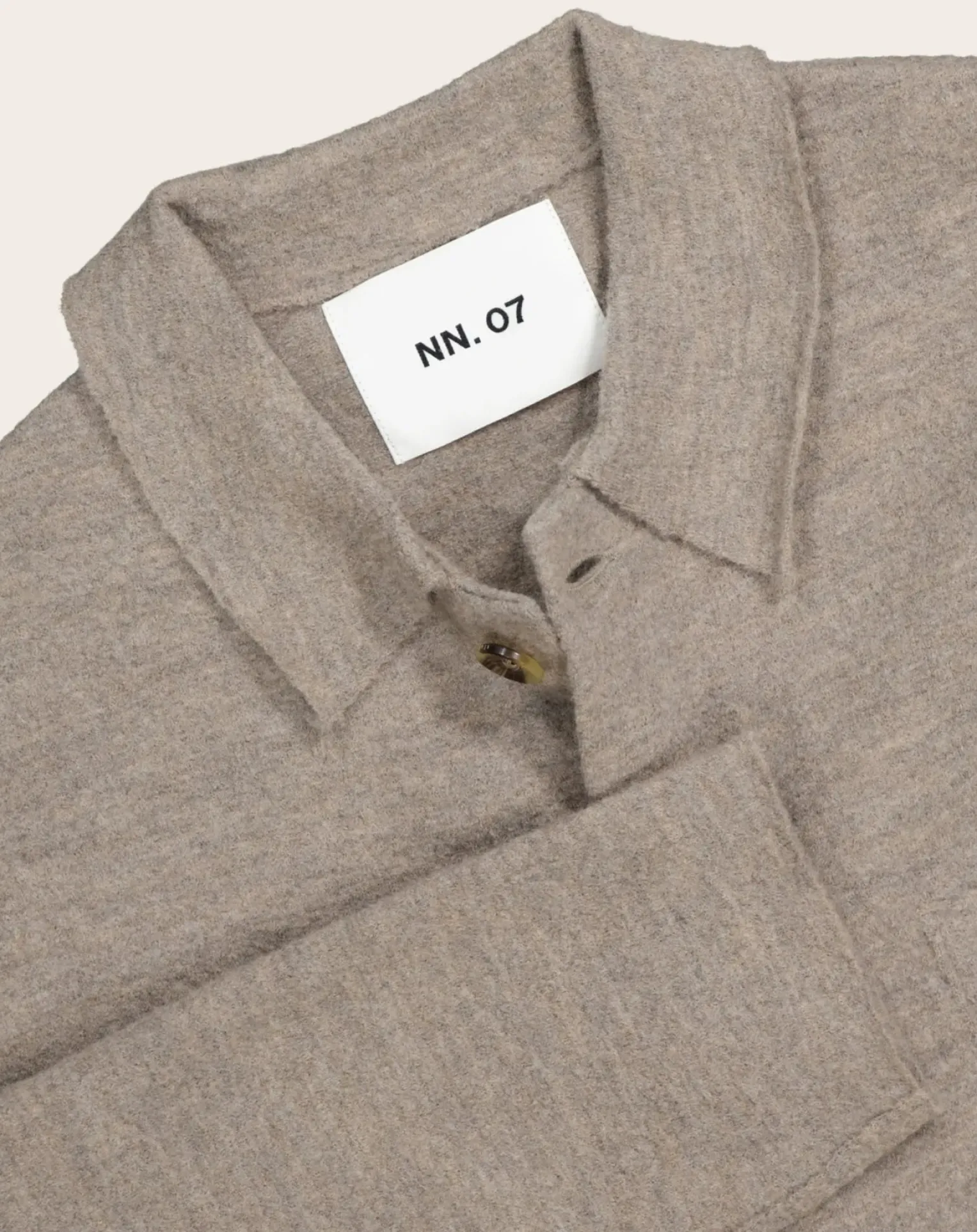 Jonas Merino wool overshirt