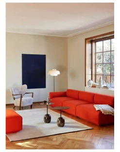 Lato LN9 Coffee Table, Walnut Top