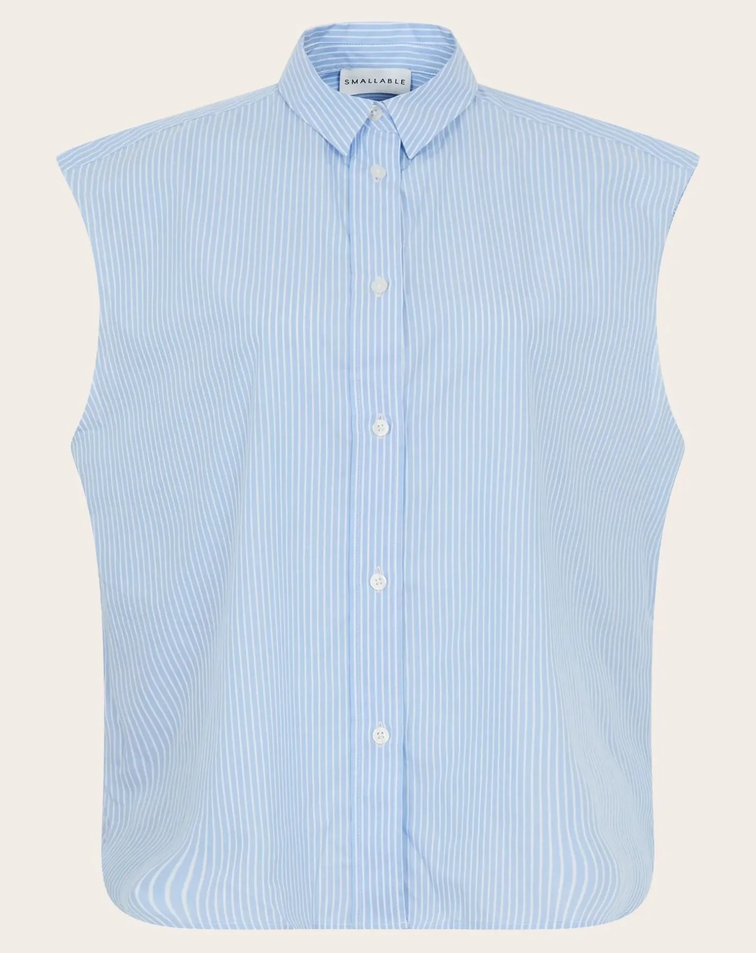 Laura Striped Sleeveless Shirt