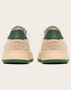 Legacy Leather and Suede Sneakers