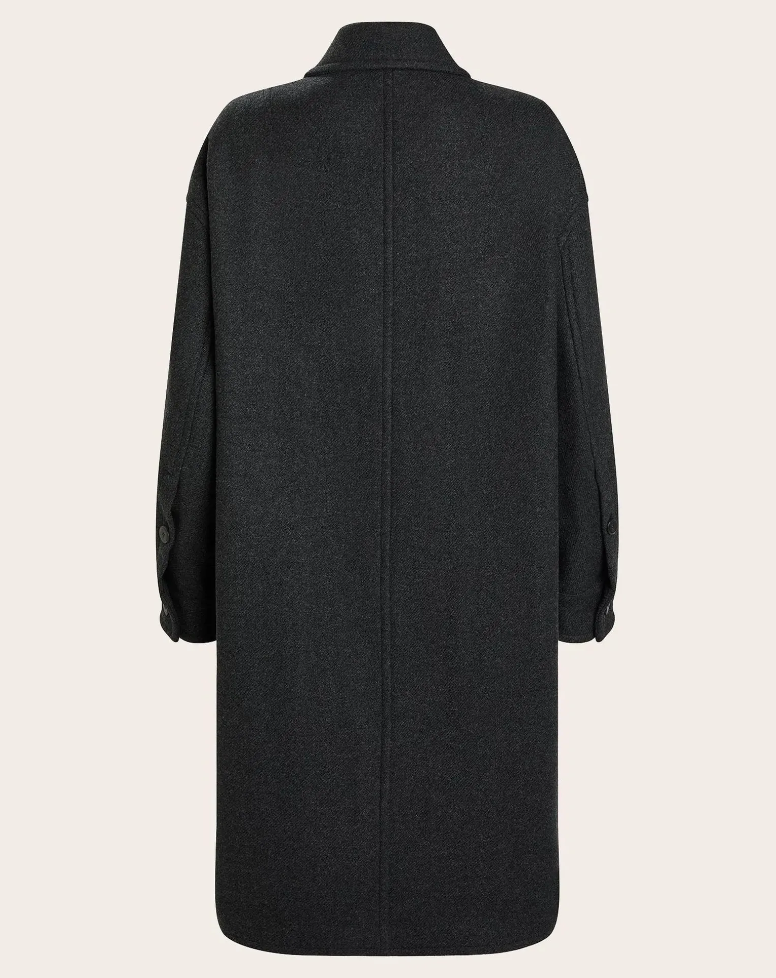 Long Felt Wool Coat