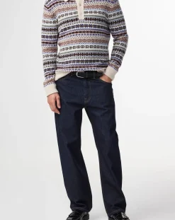 Long-sleeve polo shirt Robbie 60004 Wool