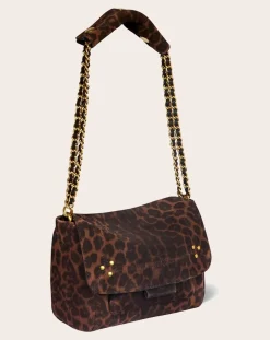 Lulu S Bag Velvet Leopard crust