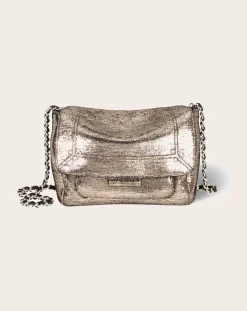 Lulu S Lamé bag