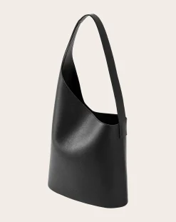 Lune Tote handbag in grained leather
