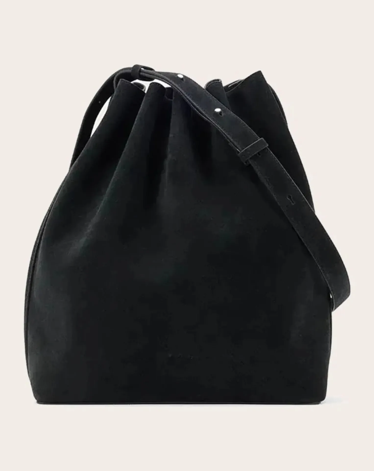 Marin Supple Medium handbag in suede leather