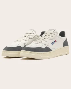 Medalist Low Goatskin/Suede Sneakers