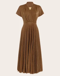 Metallic Derby Dress