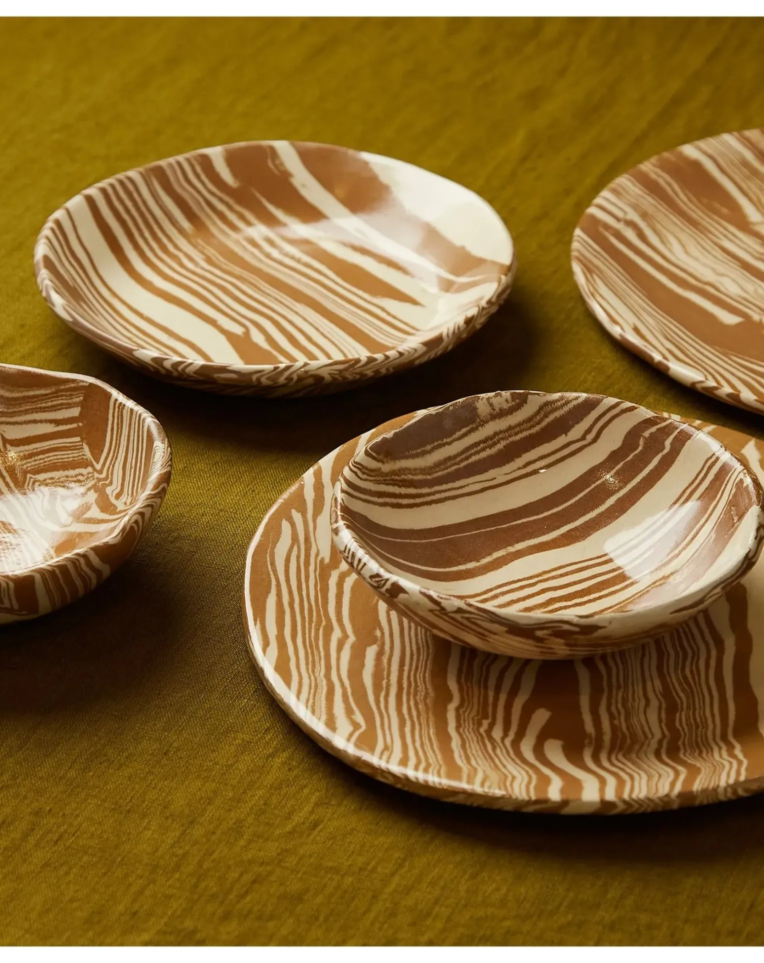 Mixed Clay Soup Plate