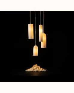 Olympia N°4 porcelain hanging lamp, Anita Le Grelle