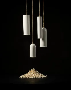 Olympia N°4 porcelain hanging lamp, Anita Le Grelle