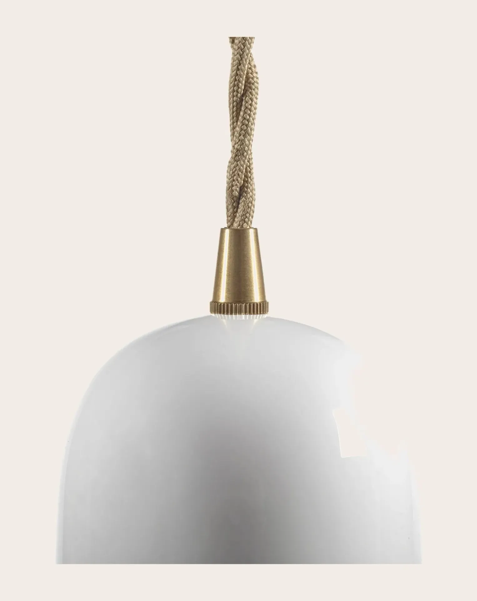 Olympia N°2 porcelain hanging lamp, Anita Le Grelle
