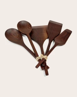 Outils de cuisine Pure en bois - Set de 5