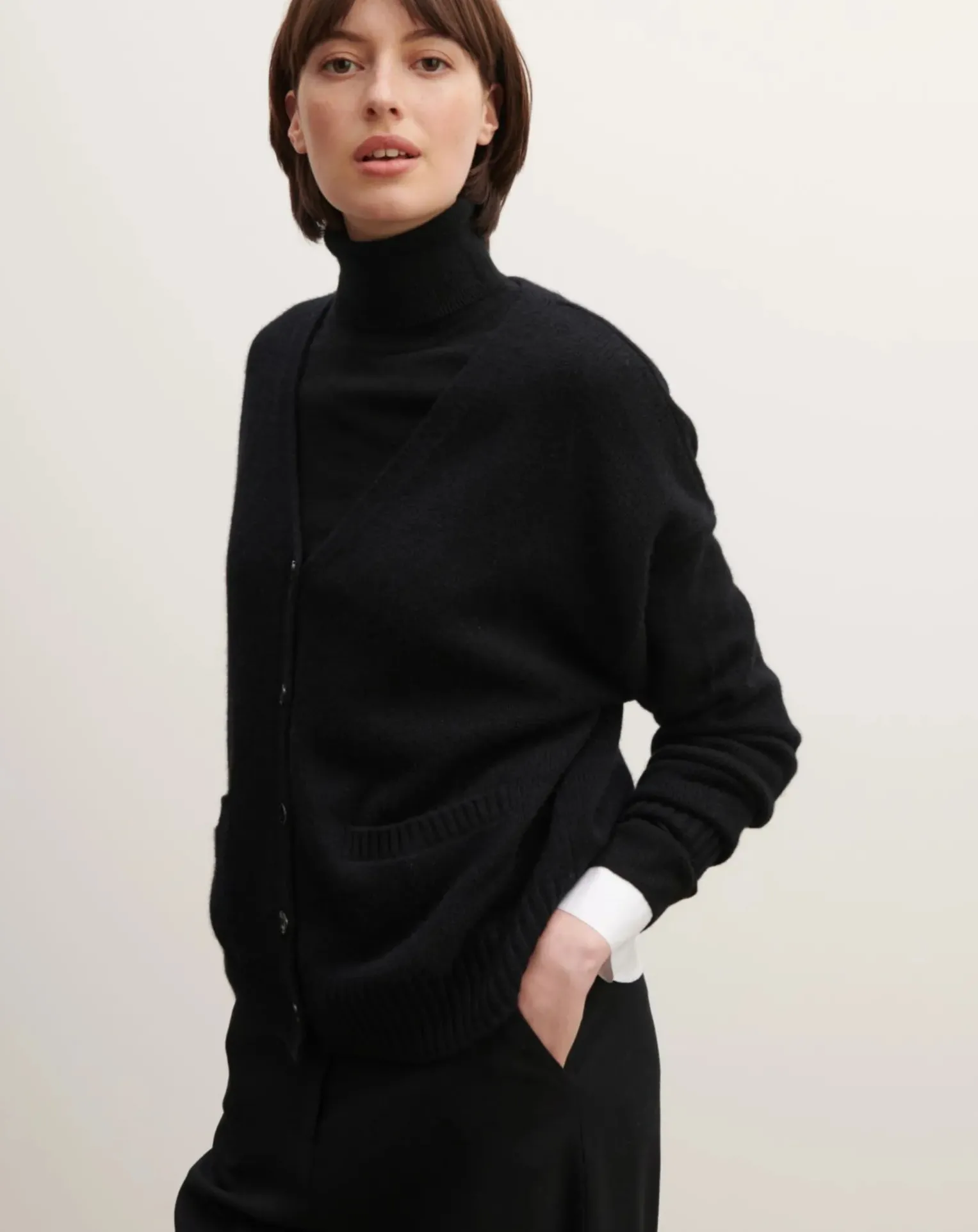 Oversize Cashmere Vest