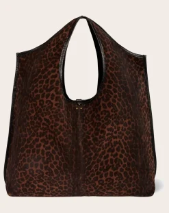 Paco Velvet Velvet Leopard Bag