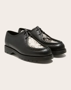 Padrini BC Leather Notched Sole Derbies